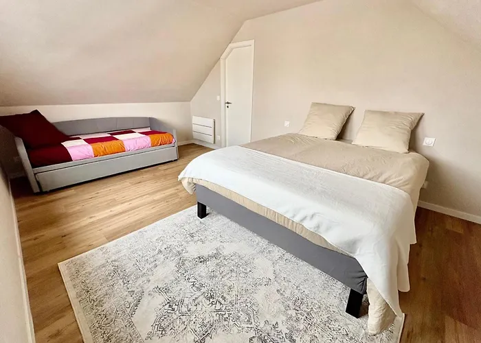 펜션 Bright House In Calm And Comfort Lampertheim